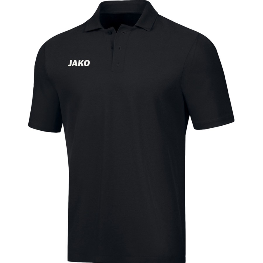 Kinder Jako Polo-Shirts | Jako Kinder Polo Base Schwarz