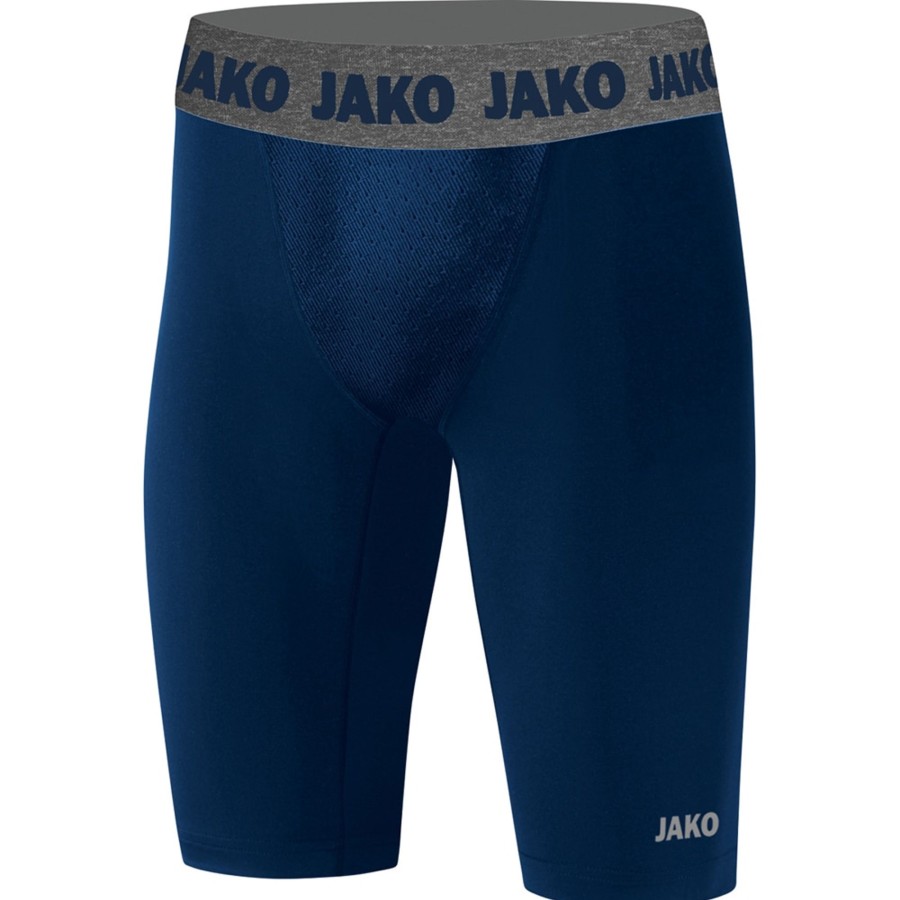 Herren Jako Tights | Jako Herren Short Tights Compression 2.0 Blau