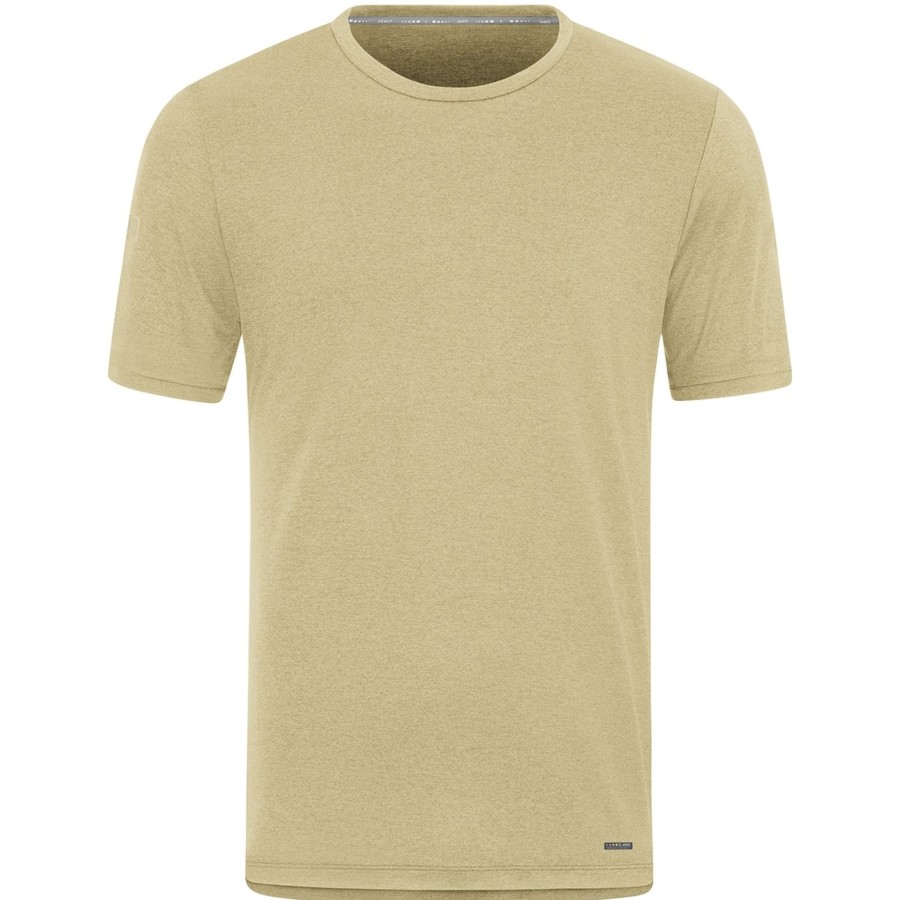 Herren Jako T-Shirts | Jako Herren T-Shirt Pro Casual Beige