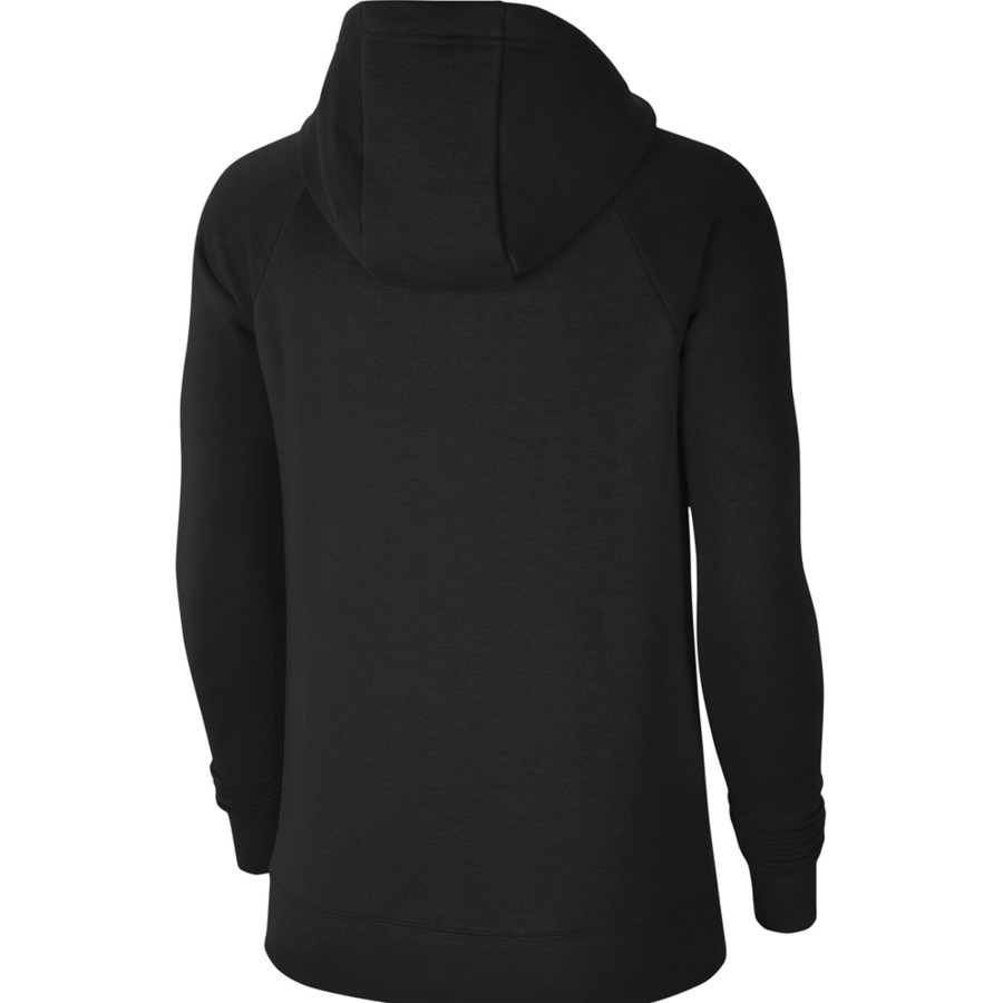 Damen Nike Jacken | Nike Damen Full Zip Fleece Hoodie Park 20 Schwarz-Weis