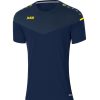 Damen Jako T-Shirts | Jako Damen T-Shirt Champ 2.0 Blau-Gelb