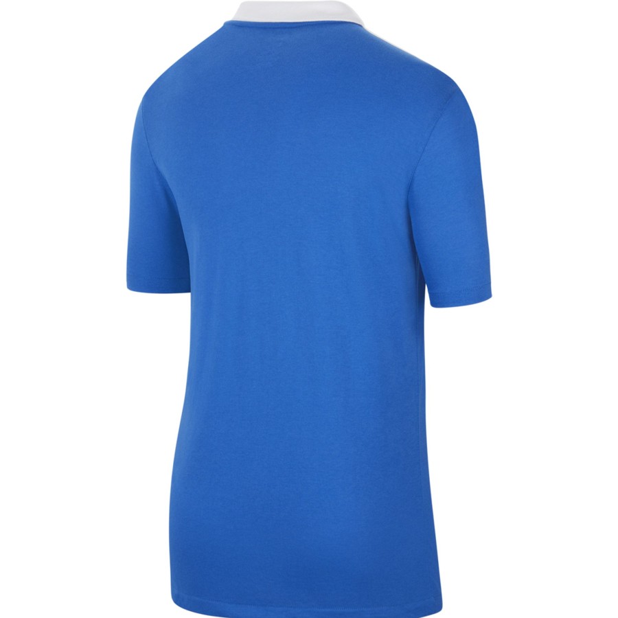 Damen Nike Polo-Shirts | Nike Damen Poloshirt Park 20 Blau-Weis