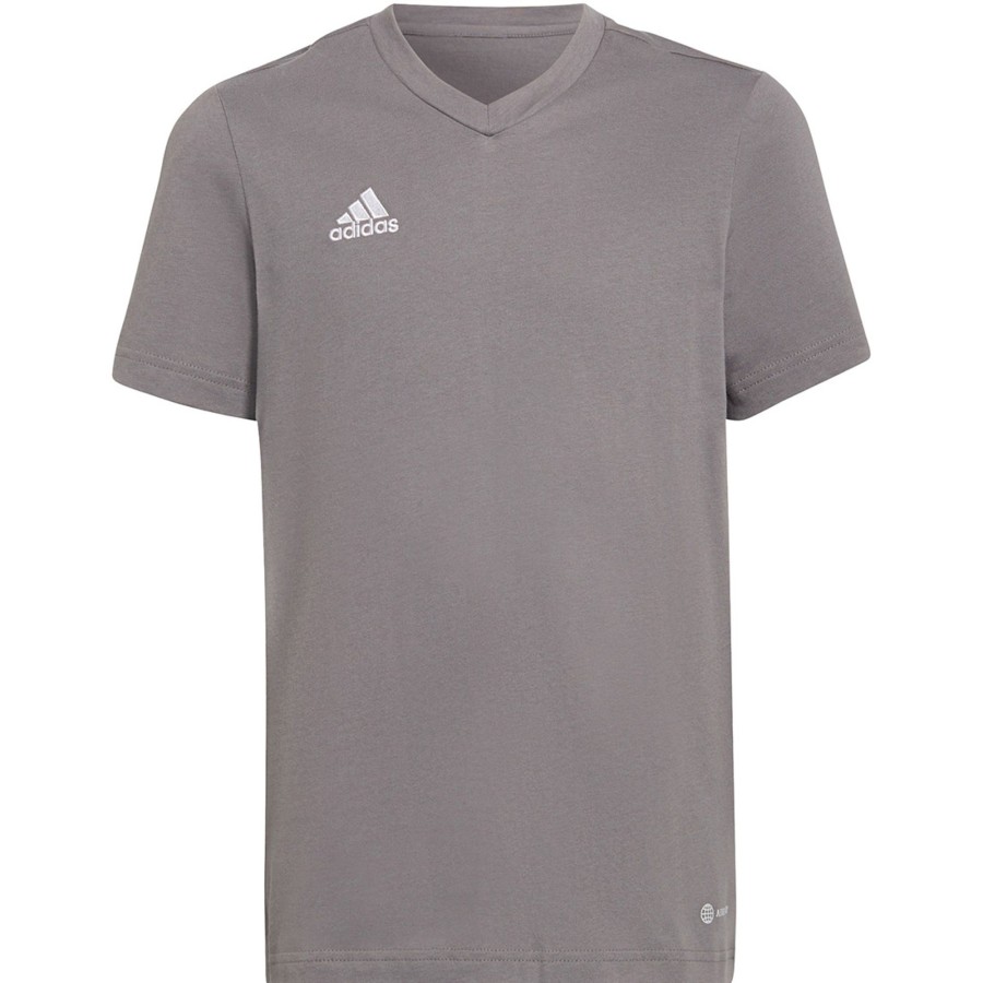 Kinder Adidas T-Shirts | Adidas Kinder T-Shirt Entrada 22 Grau