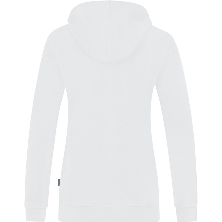 Damen Jako Jacken | Jako Damen Kapuzenjacke Organic Weis