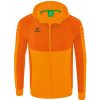 Herren Erima Jacken | Erima Herren Trainingsjacke Mit Kapuze Six Wings Orange