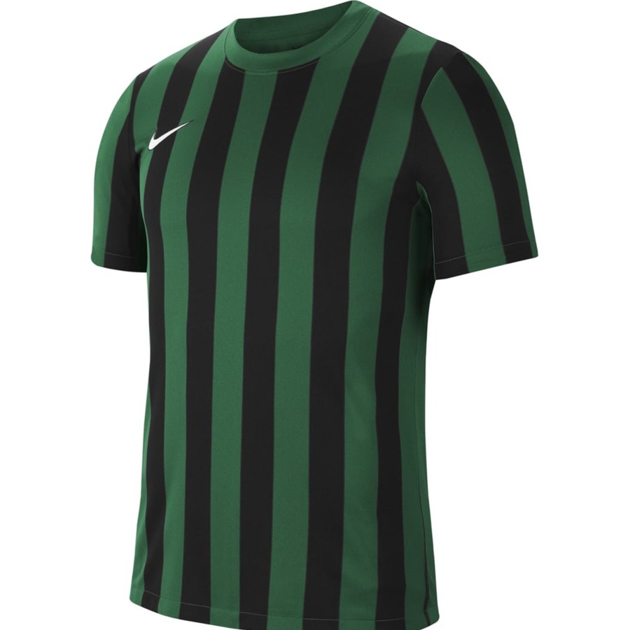 Kinder Nike Trikots | Nike Kinder Kurzarm Trikot Striped Division Iv Grun-Schwarz