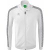 Herren Erima Jacken | Erima Herren Trainingsjacke Essential Team Weis-Grau