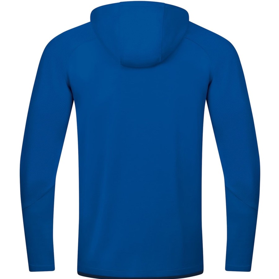 Herren Jako Jacken | Jako Herren Trainingsjacke Mit Kapuze Challenge Blau