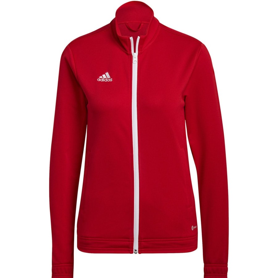 Damen Adidas Jacken | Adidas Damen Trainingsjacke Entrada 22 Rot