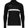 Herren Nike Trikots | Nike Herren Langarm Drill Top Academy Schwarz-Weis