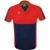 Herren Erima Polo-Shirts | Erima Herren Polo Shirt Six Wings Blau-Rot