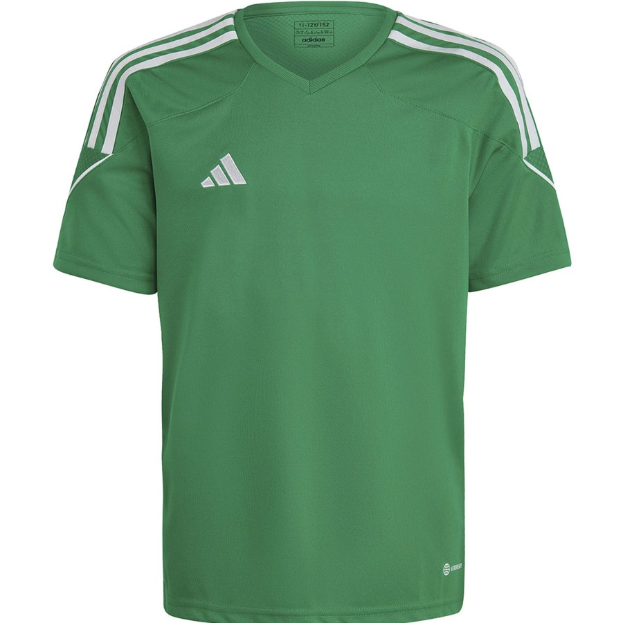 Kinder Adidas Trikots | Adidas Kinder Trikot Tiro 23 Grun-Weis