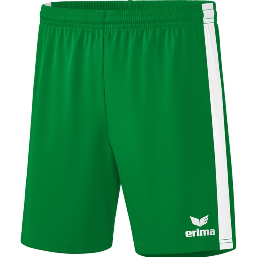 Kinder Erima Shorts | Erima Kinder Shorts Retro Star Grun-Weis