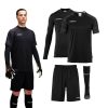 Kinder Uhlsport Torwarttrikots | Uhlsport Reaction Kinder Torwart Set Schwarz/Anthra