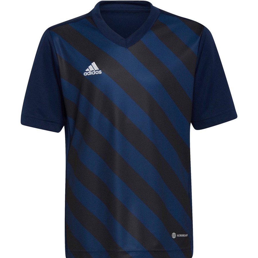 Kinder Adidas Trikots | Adidas Kinder Gfx Trikot Entrada 22 Blau-Schwarz