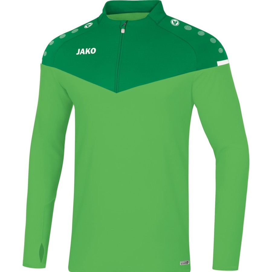 Kinder Jako Sweatshirts | Jako Kinder Ziptop Champ 2.0 Grun