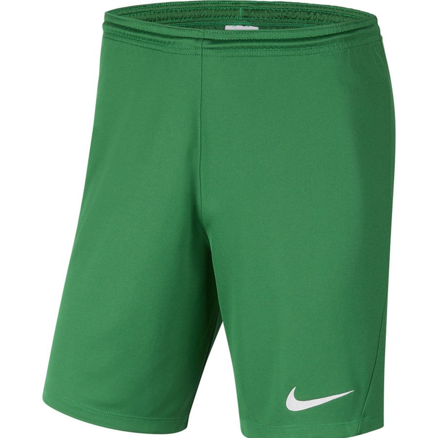 Herren Nike Shorts | Nike Park Iii Herren Shorts Pine Green-Weis