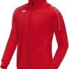 Herren Jako Jacken | Jako Classico Polyesterjacke Rot