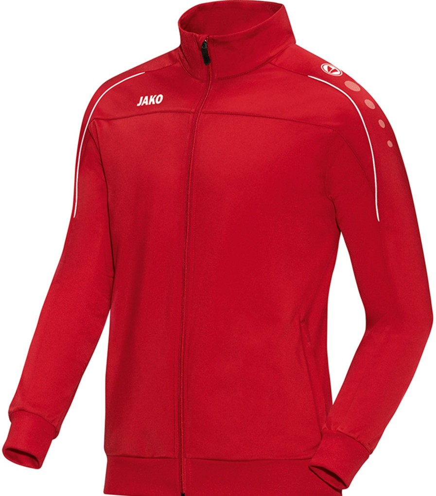 Herren Jako Jacken | Jako Classico Polyesterjacke Rot