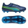 Sportschuhe Puma Puma Fusballschuhe | Puma Fusballschuh King Match Fg/Ag Jr Gear Up Kids Blau Grun F02