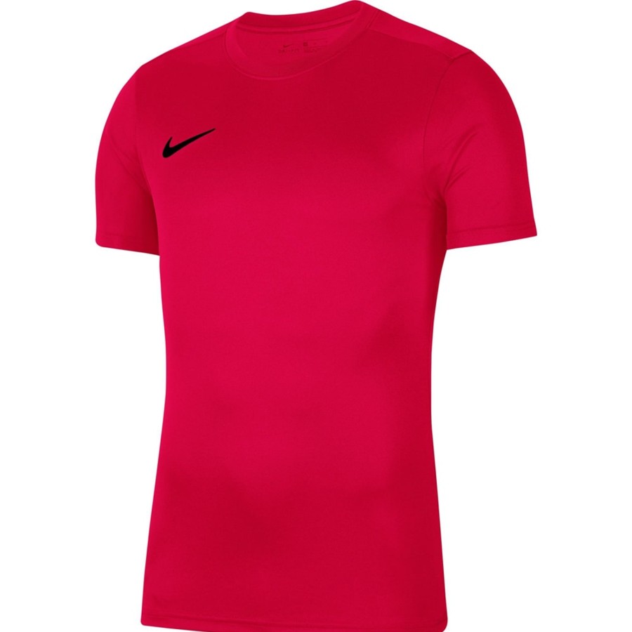 Kinder Nike Trikots | Nike Park Vii Kinder Kurzarm Trikot Bright Crimson-Schwarz