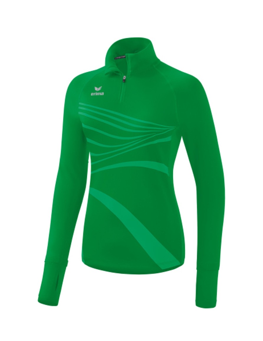 Damen Erima Baselayer | Erima Damen Racing Longsleeve Smaragd Gunstig