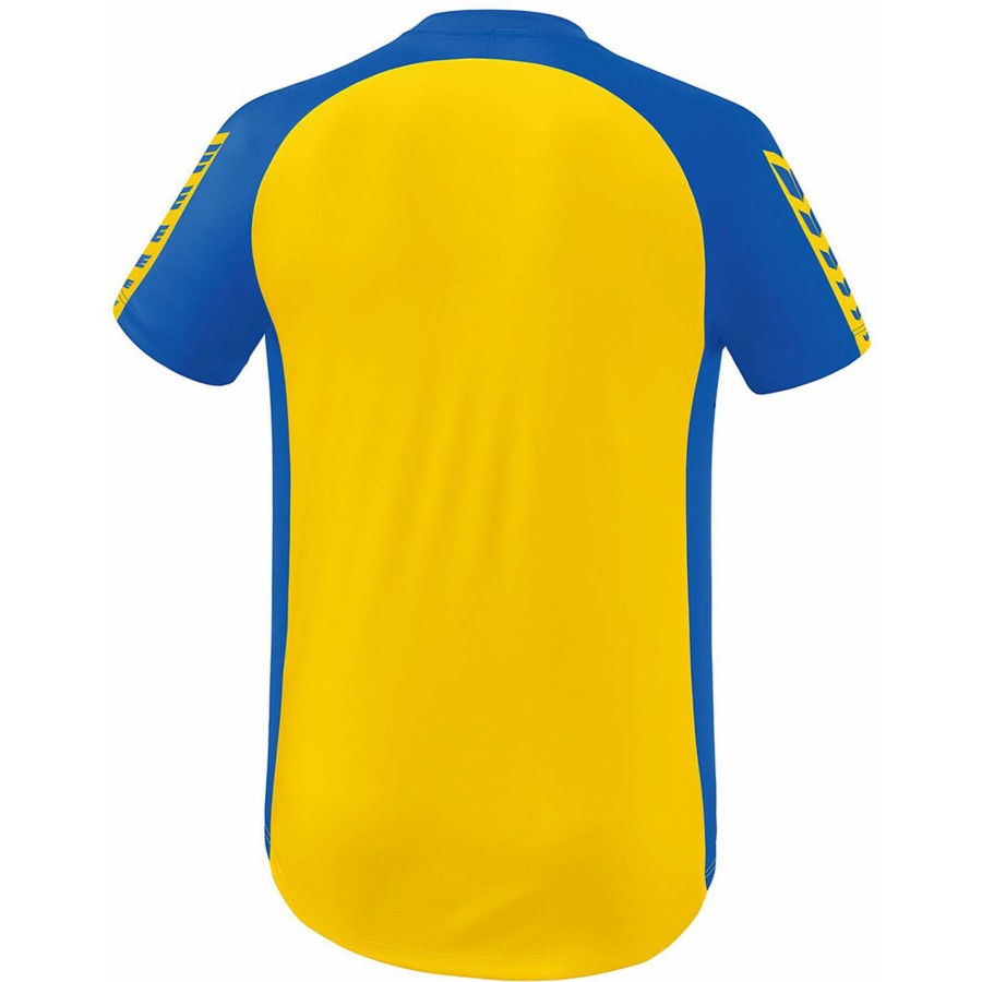 Herren Erima Trikots | Erima Trikot Six Wings Gelb-Blau