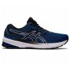 Sportschuhe asics | Asics Gt-1000 11 Schwarz Blau F004 Laufschuh