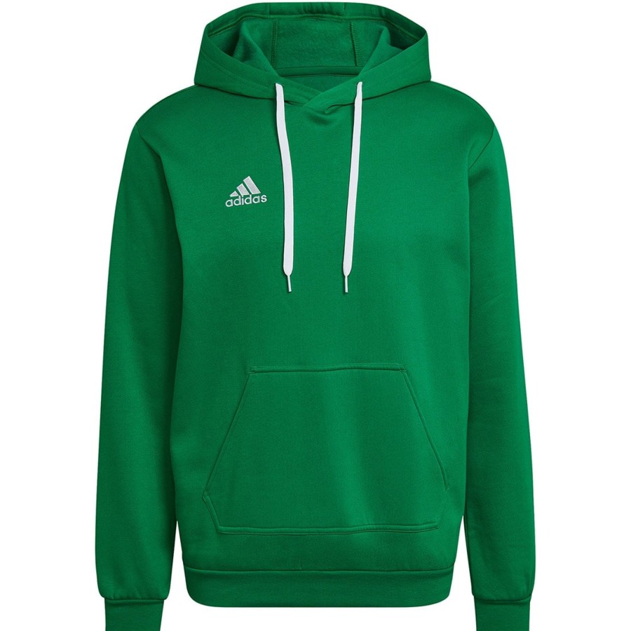 Herren Adidas Hoodies | Adidas Hoodie Entrada 22 Grun-Weis