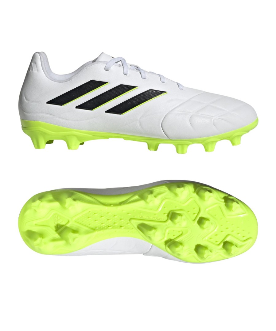 Sportschuhe Adidas Adidas Fusballschuhe | Adidas Fusballschuh Copa Pure.3 Mg Crazyrush Weis Schwarz Gelb