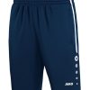 Herren Jako Shorts | Jako Active Trainingsshorts Marine-Weis