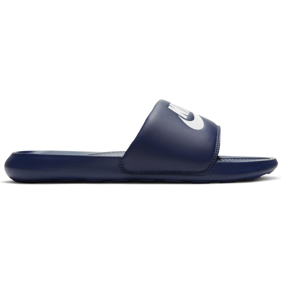 Sportschuhe Nike | Nike Herren Badesandale Victori One Slide Blau-Weis