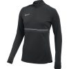 Damen Nike Trikots | Nike Damen Langarm Drill Top Academy 21 Schwarz-Weis