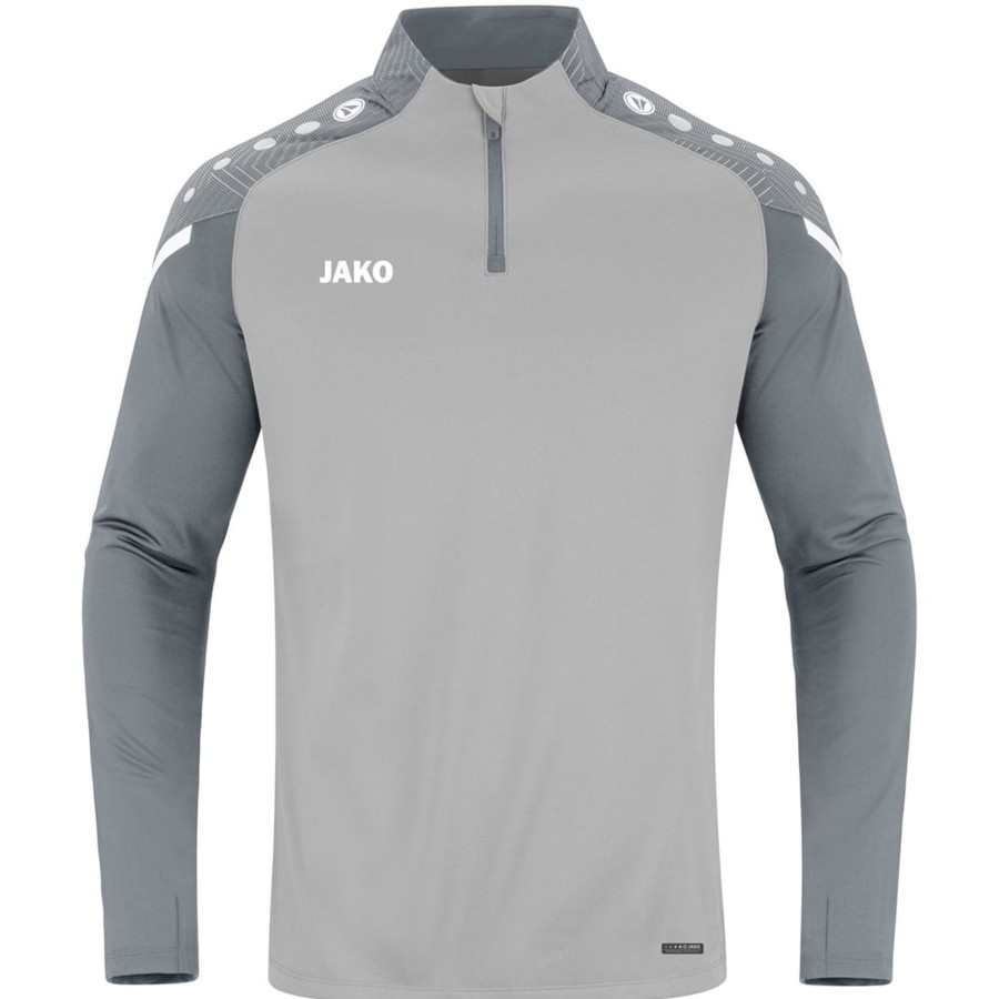 Herren Jako Sweatshirts | Jako Ziptop Performance Grau