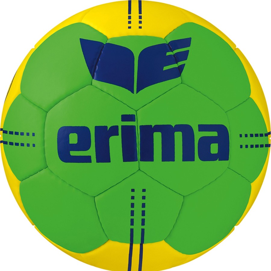 Sportausruestung Erima | Erima Handball Pure Grip No. 4 Grun-Gelb