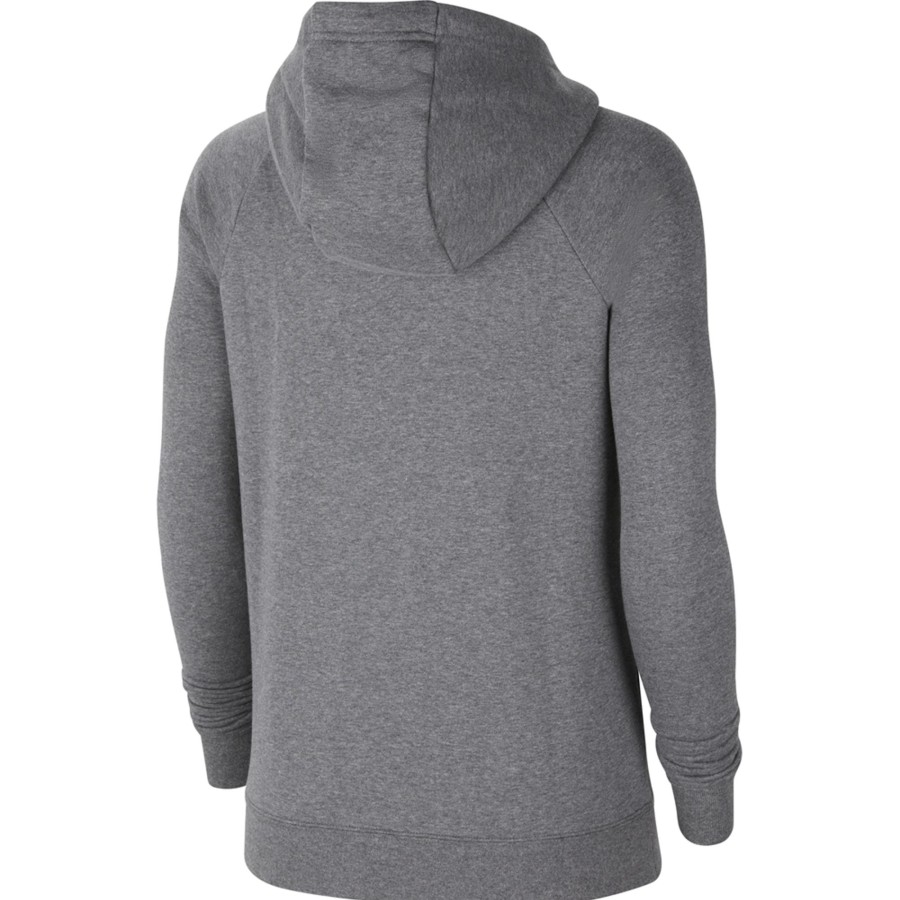 Damen Nike Hoodies | Nike Damen Fleece Hoodie Park 20 Grau-Weis