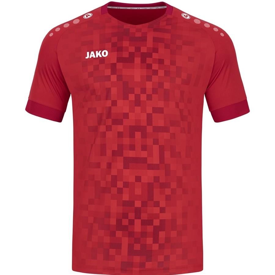 Kinder Jako Trikots | Jako Kinder Trikot Pixel Sportrot