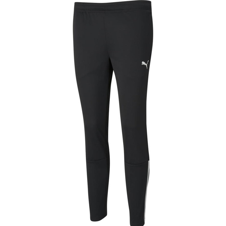 Damen Puma Trainingshosen | Puma Damen Trainingshose Teamliga Schwarz-Weis