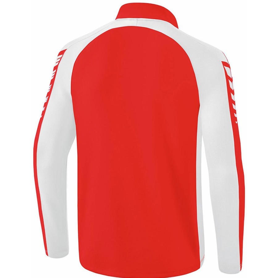 Kinder Erima Sweatshirts | Erima Kinder Trainingstop Six Wings Rot-Weis