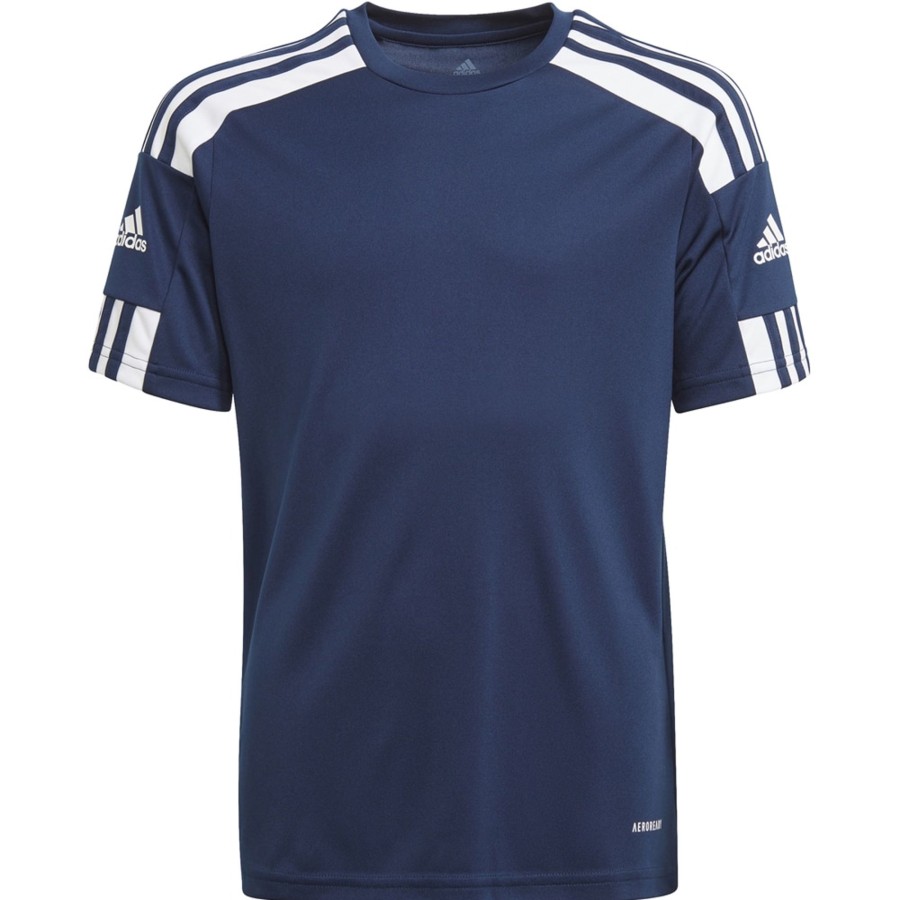 Kinder Adidas Trikots | Adidas Kinder Kurzarm Trikot Squadra 21 Blau-Weis