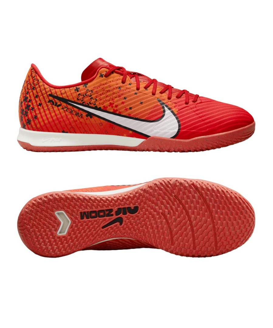 Sportschuhe Nike Nike Fusballschuhe | Nike Fusballschuh Air Zoom Mercurial Vapor Xv Academy Ic Halle Dream Speed 7 Rot Weiss Orange F600