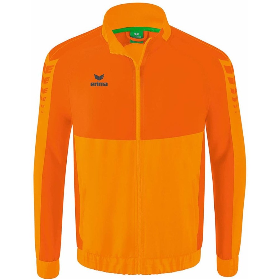 Kinder Erima Jacken | Erima Kinder Prasentationsjacke Six Wings Orange