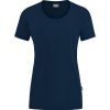 Damen Jako T-Shirts | Jako Damen T-Shirt Organic Stretch Blau