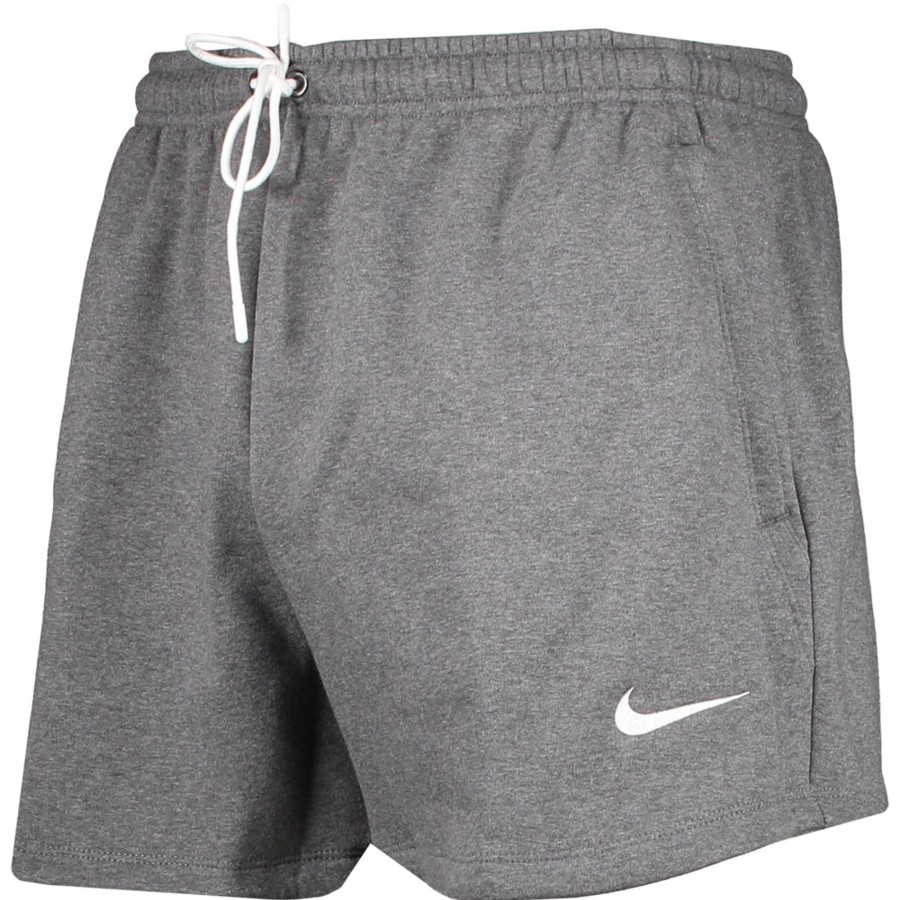 Damen Nike Shorts | Nike Damen Fleece Shorts Park 20 Grau-Weis