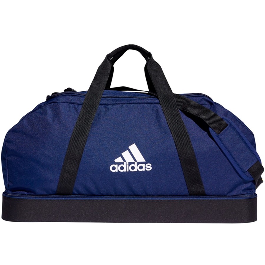 Sportausruestung Adidas | Adidas Trainingstasche Mit Bodenfach Tiro L Blau-Schwarz