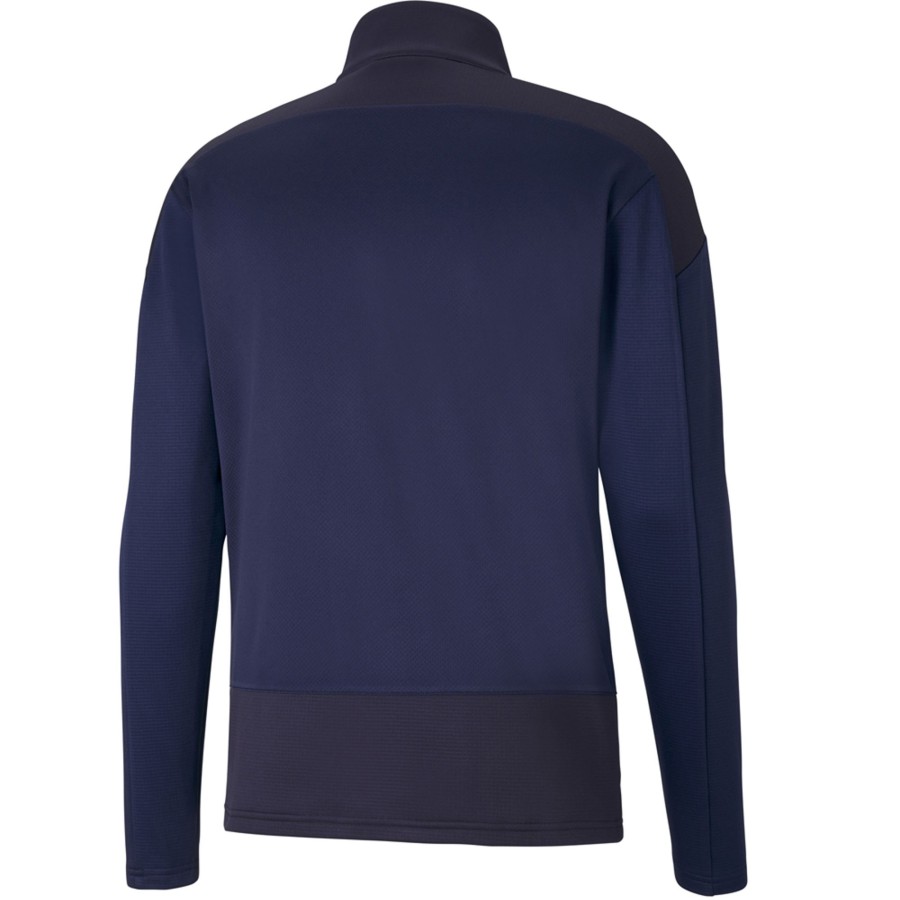 Herren Puma Sweatshirts | Puma Training 1/4 Zip Top Teamgoal 23 Blau