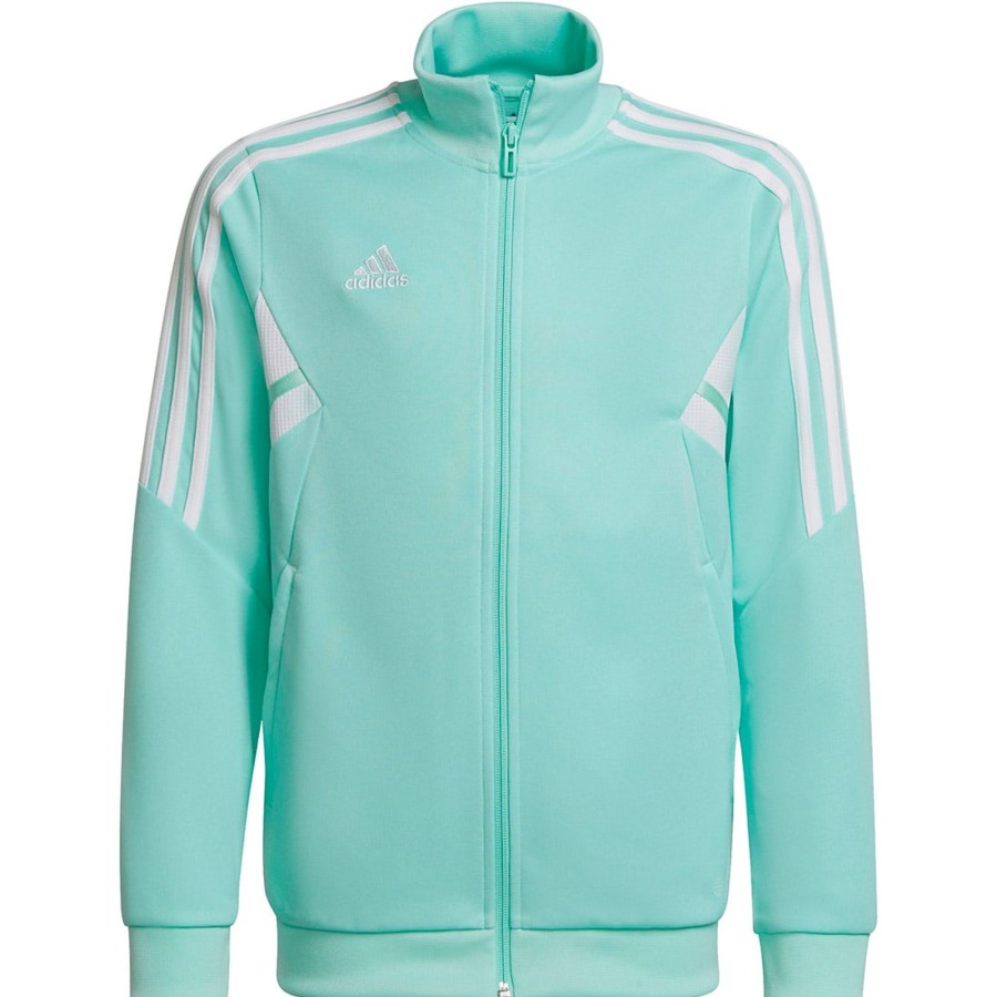 Kinder Adidas Jacken | Adidas Kinder Trainingsjacke Condivo 22 Turkis