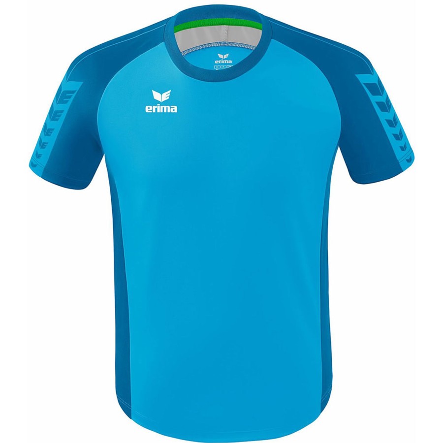 Herren Erima Trikots | Erima Trikot Six Wings Blau-Weis