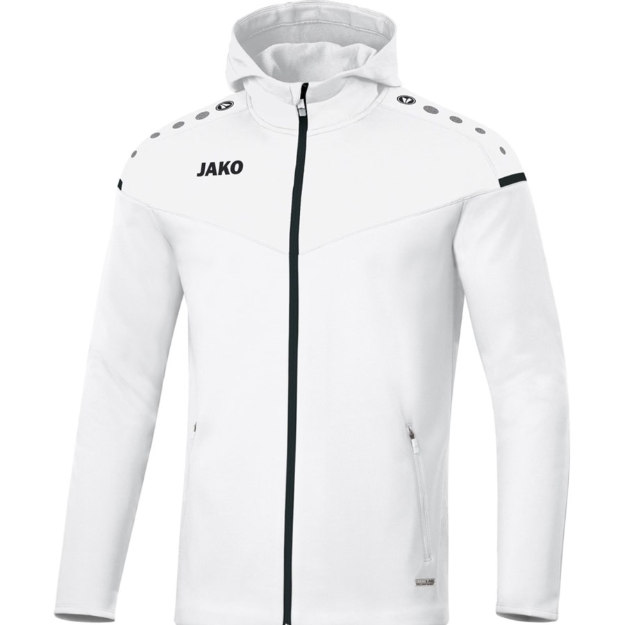 Kinder Jako Jacken | Jako Kinder Kapuzenjacke Champ 2.0 Weis