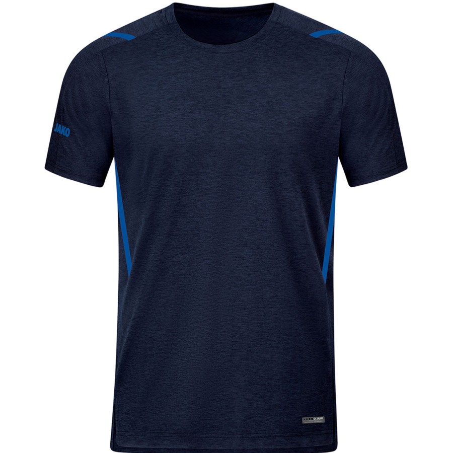 Herren Jako T-Shirts | Jako Herren T-Shirt Challenge Blau